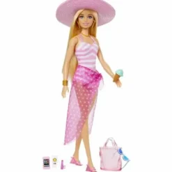 Mattel Poupées|Poupee Barbie A La Plage