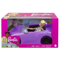 Mattel Barbie Et Poupées Mannequin|Poupee Barbie Et Sa Voiture Decapotable
