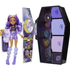 Mattel Poupées|Poupee Clawdeen Wolf Et Son Casier Secret - Monster High