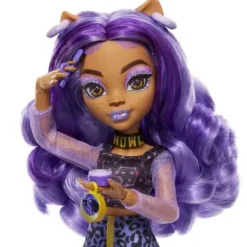 Mattel Poupées|Poupee Clawdeen Wolf Et Son Casier Secret - Monster High