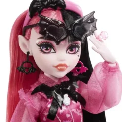Mattel Poupées|Poupee Draculaura Et Son Animal De Compagnie - Monster High