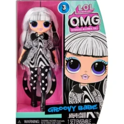 Mga Barbie Et Poupées Mannequin|Poupee L.O.L Surprise Omg Classique Serie 3 - Groovy Babe