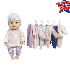 LOVE BEBE Poupons|Poupon 30 Cm Et Sa Garde Robe