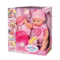 Zapf Creation Poupons Interactifs|Poupon Interactif Fille 43 Cm - Baby Born
