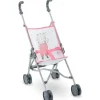Corolle Poussettes Poupons|Poussette Canne Rose Pour Poupons De 36 A 42 Cm