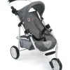 Bayer Chic 2000 Poussettes Poupons|Poussette Jogging 3 Roues Lola Grise