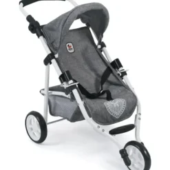Bayer Chic 2000 Poussettes Poupons|Poussette Jogging 3 Roues Lola Grise