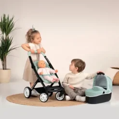 Smoby Poussettes Poupons|Poussette Landau Combi Sauge