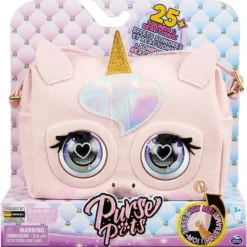 Spin Master Purse Pets - Sac A Main Interactif - Licorne- Mode, Bijoux, Décoration, Cosmetiques