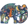 Djeco Puzzle Bébé / Enfant|Puzz'Art 150 Pieces Elephant