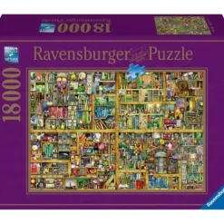 Ravensburger Puzzles Adultes|Puzzle 18 000 Pieces - Bibliotheque Magique Xxl