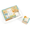 Janod Puzzle Bébé / Enfant|Puzzle 6 Cubes En Bois - Pure