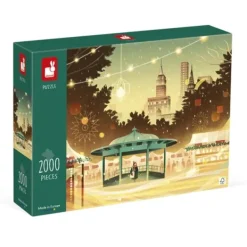 Janod Puzzle 1500 À 3000 Pièces|Puzzle 2000 Pieces - Une Nuit A New York
