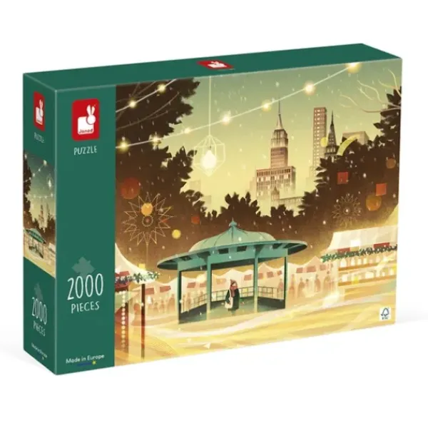 Janod Puzzle 1500 À 3000 Pièces|Puzzle 2000 Pieces - Une Nuit A New York