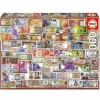 Educa Puzzles Adultes|Puzzle 1000 Pieces Billets Du Monde Entier