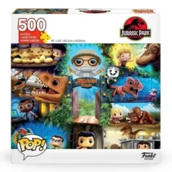 Funko Puzzles Enfants De 250 À 1000 Pièces|Puzzle 500 Pieces - Jurassic Park
