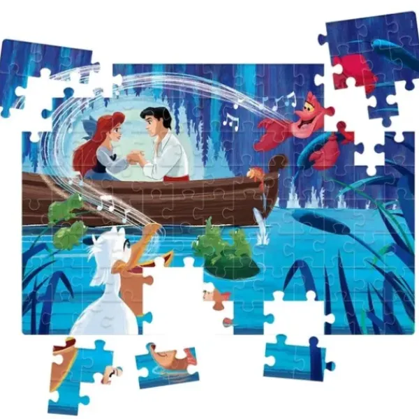 Clementoni Puzzles Enfants De 50 À 249 Pièces|Puzzle 104 Pieces Play For Future - La Petite Sirene