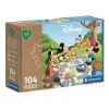 Clementoni Puzzles Enfants De 50 À 249 Pièces|Puzzle 104 Pieces Play For Future - Mickey Mouse