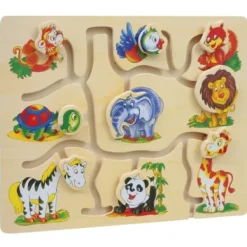 WOOD N PLAY Puzzles Bois|Puzzle Circuit En Bois