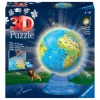 Ravensburger Puzzles 3D|Puzzle 3D - Globe Illumine 180 Pieces