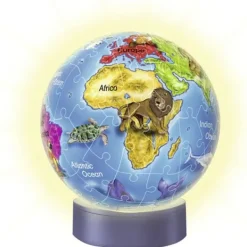 Ravensburger Puzzles 3D|Puzzle 3D Globe Lumineux 72 Pieces