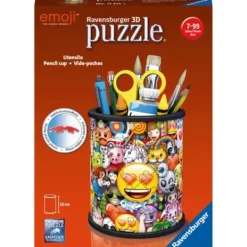 Ravensburger Puzzles 3D|Puzzle 3D Pot A Crayons 54 Pieces Emoji