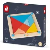 Janod Puzzle Bébé / Enfant|Puzzle J'Apprends Les Formes Le Tangram - Essentiel