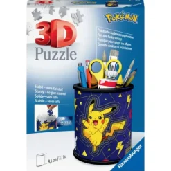 Ravensburger Puzzles 3D|Puzzle Pot A Crayons Pokemon