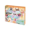 Janod Puzzle Bébé / Enfant|Puzzle Tactile Zoo 20 Pieces