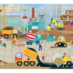 Sassi Junior Puzzle Bébé / Enfant|Puzzle Véhicules De Chantier