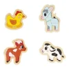 Janod Puzzles Bois|Puzzles Evolutifs Animaux De La Ferme