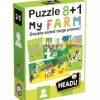 Headu Puzzle Bébé / Enfant|Puzzles Ma Ferme