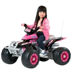 Peg Perego Quad T-Rex Rose- Quads Électriques