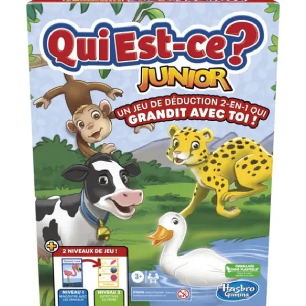 Hasbro Gaming Jeux De Plateau|Qui Est-Ce ? Junior