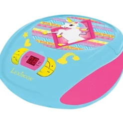 Lexibook Radio Lecteur Cd Licorne- Radios Réveil