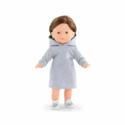 Corolle Accessoires Poupées|Robe A Capuche Pour Poupee Ma 36 Cm