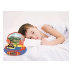 Lexibook Réveil Projection 3D Mario Kart- Radios Réveil