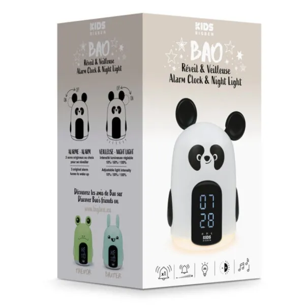 Bigben Réveil Veilleuse Panda- Radios Réveil