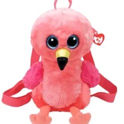 TY Peluches Porte-clés|Sac A Dos Peluche Gilda Le Flamant Rose