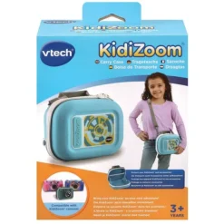 VTech Sacoche Kidizoom Bleue- Appareils Photo Et Camera