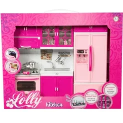 Lolly Accessoires Poupées|Set Cuisine De Poupee