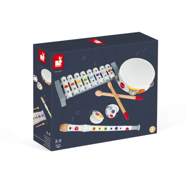 Janod Set Musical Confetti- Instruments De Musique