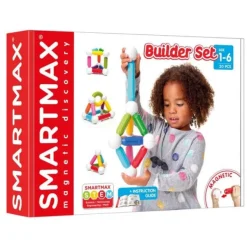SMARTMAX - Builder Set- Constructions Magnétiques, Billes
