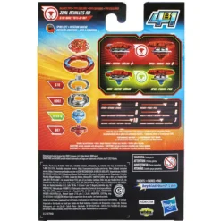 Hasbro Starter Pack Beyblade Burst Quadstrike - Toupie Zeal Achilles A8- Jeux De Récréation
