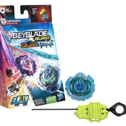 Hasbro Starter Pack Beyblade Burst Quadstrike - Toupie Et Lanceur- Jeux De Récréation