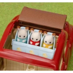 Sylvanian Families Heros & Univers|- 5533 - La Poussette Des Triples