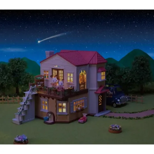 Sylvanian Families Heros & Univers|- 5302 - La Grande Maison Eclairee