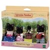 Sylvanian Families Heros & Univers|- 5530 - La Famille Chat Magicien