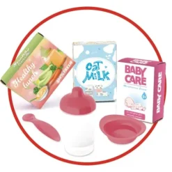 LOVE BEBE Accessoires Poupons|Table A Langer Poupon 6 Accessoires - Nursery 3 En 1