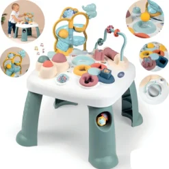 Smoby Table D'Activités D'éveil Sensoriel- Activités D'éveil